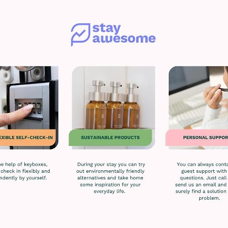 Stay Awesome - Modernes Apartment Am Botanischen Garten Kassel Zewnętrze zdjęcie